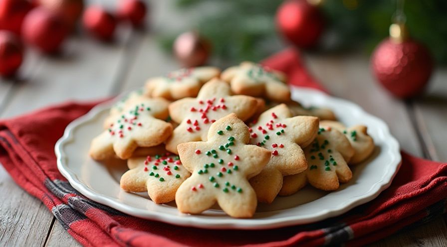 In der Weihnachtsbäckerei